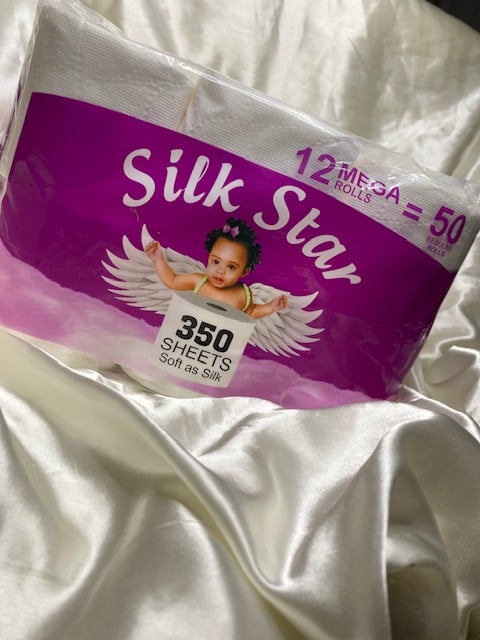 Silk Starr Toilet Tissue 12 pack