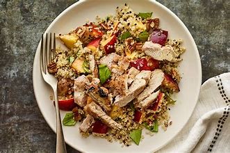 Grilled Chicken with Roasted Veggies and Quinoa