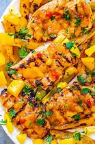 Pineapple Mango Chicken with Colored Peppers